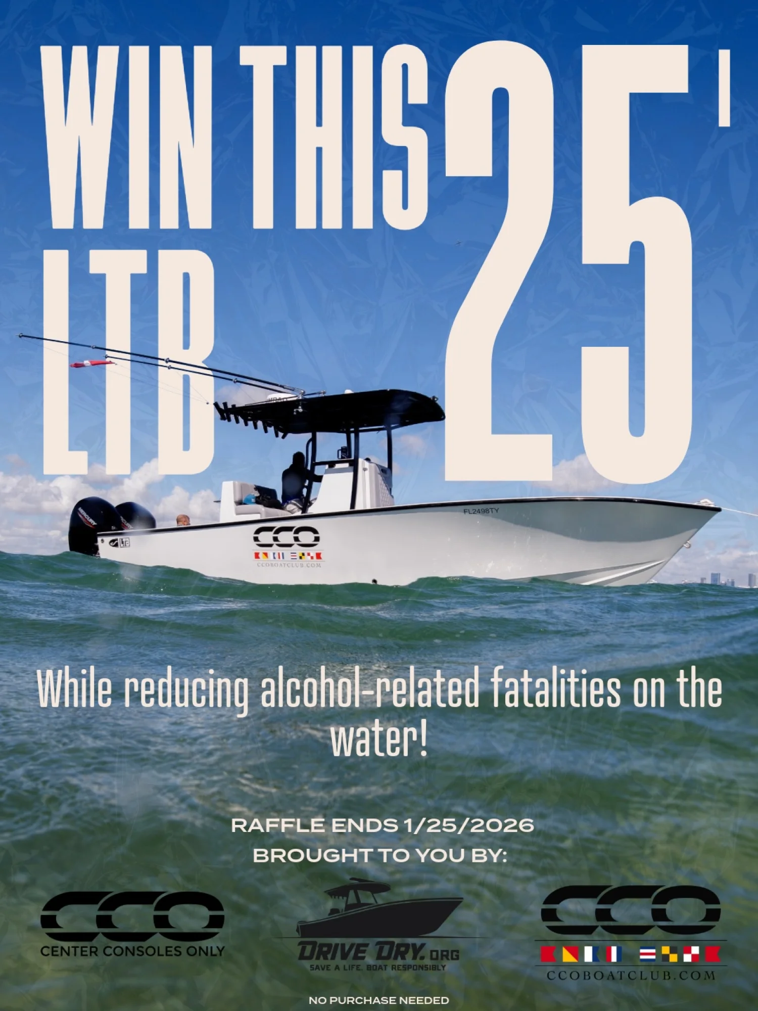 Winner announced January 25th!  Enter at DriveDry....